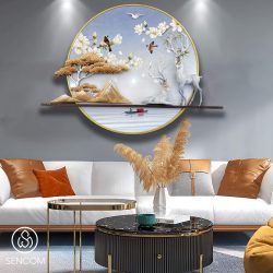 Phù Điêu Treo Tường Nghệ Thuật Mã PD032