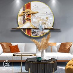 Phù Điêu Treo Tường Nghệ Thuật Mã PD031