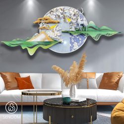 Phù Điêu Treo Tường Nghệ Thuật Mã PD019