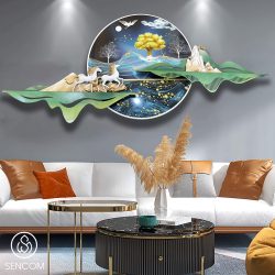 Phù Điêu Treo Tường Nghệ Thuật Mã PD017