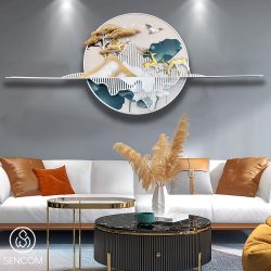 Phù Điêu Treo Tường Nghệ Thuật Mã PD08