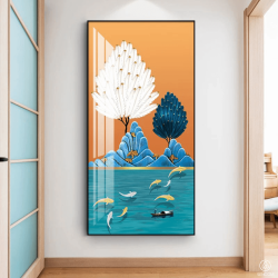 Tranh Phòng Khách Nghệ Thuật Hiện Đại SC00277