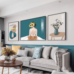 Alternative view of Tranh  Phòng Khách Nghệ Thuật Hiện Đại SC00236