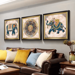 Alternative view of Tranh  Phòng Khách Nghệ Thuật Hiện Đại SC00237