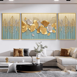 Tranh  Phòng Khách Nghệ Thuật Hiện Đại SC00235