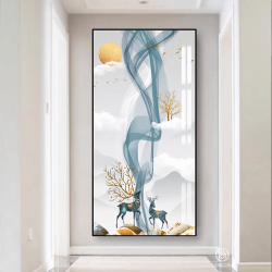 Tranh Phòng Khách Nghệ Thuật Hiện Đại SC00240