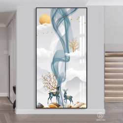 Alternative view of Tranh Phòng Khách Nghệ Thuật Hiện Đại SC00240