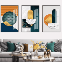 Tranh Phòng Khách Nghệ Thuật Hiện Đại SC00211