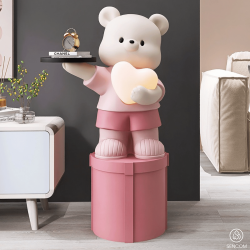 Gấu BearBrick, Khay để đồ , Khay đựng đồ hình Gấu BearBrick Mã 037