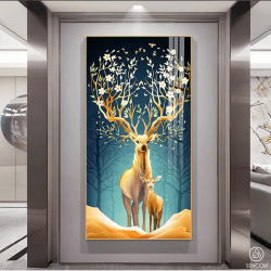 Tranh Phòng Khách Nghệ Thuật Hiện Đại SC00194