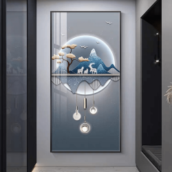 Tranh Phòng Khách Nghệ Thuật Hiện Đại SC00198