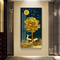 Tranh Phòng Khách Nghệ Thuật Hiện Đại SC00196