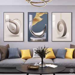 Tranh Phòng Khách Nghệ Thuật Hiện Đại SC00145