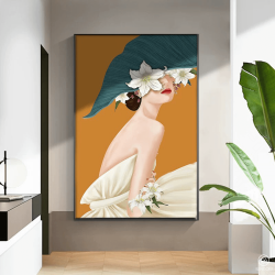 Tranh Phòng Khách Nghệ Thuật Hiện Đại SC00275