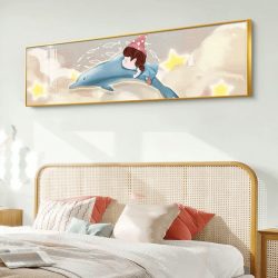 Tranh Trang Trí Phòng Khách Cá Nghệ Thuật SC00356