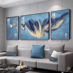 Tranh  Phòng Khách Nghệ Thuật Hiện Đại SC00140