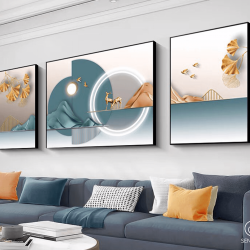 Alternative view of Tranh  Phòng Khách Nghệ Thuật Hiện Đại SC00227