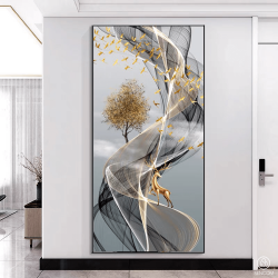 Alternative view of Tranh Phòng Khách Nghệ Thuật Hiện Đại SC00161