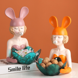 Gấu BearBrick, Khay để đồ , Khay đựng đồ hình Gấu BearBrick Mã 041