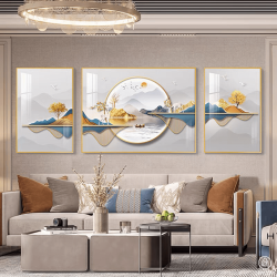 Tranh  Phòng Khách Nghệ Thuật Hiện Đại SC00134