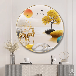 Tranh Phòng Khách Nghệ Thuật Hiện Đại SC00174