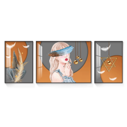 Alternative view of Tranh  Phòng Khách Nghệ Thuật Hiện Đại SC00265