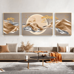 Alternative view of Tranh  Phòng Khách Nghệ Thuật Hiện Đại SC00226