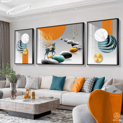 Alternative view of Tranh  Phòng Khách Nghệ Thuật Hiện Đại SC00123