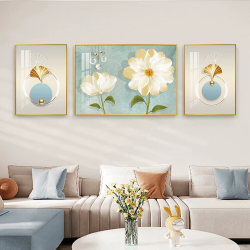 Tranh  Phòng Khách Nghệ Thuật Hiện Đại SC00259