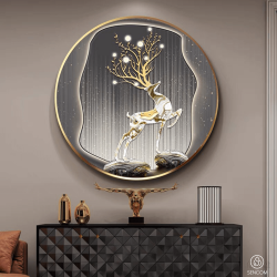 Alternative view of Tranh Phòng Khách Nghệ Thuật Hiện Đại SC00184