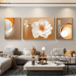 Tranh  Phòng Khách Nghệ Thuật Hiện Đại SC00258