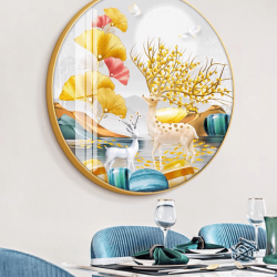 Alternative view of Tranh Phòng Khách Nghệ Thuật Hiện Đại SC00171