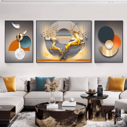 Alternative view of Tranh  Phòng Khách Nghệ Thuật Hiện Đại SC00231