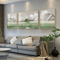 Alternative view of Tranh  Phòng Khách Nghệ Thuật Hiện Đại SC00255