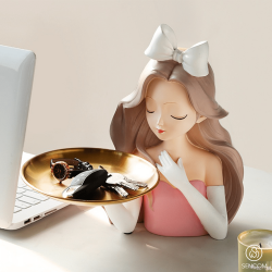 Gấu BearBrick, Khay để đồ , Khay đựng đồ hình Gấu BearBrick Mã 049