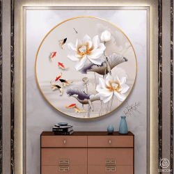 Tranh Phòng Khách Nghệ Thuật Hiện Đại SC00170