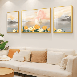 Alternative view of Tranh  Phòng Khách Nghệ Thuật Hiện Đại SC00253