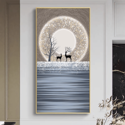 Tranh Phòng Khách Nghệ Thuật Hiện Đại SC00155