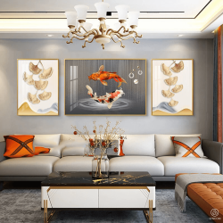 Tranh  Phòng Khách Nghệ Thuật Hiện Đại SC00250