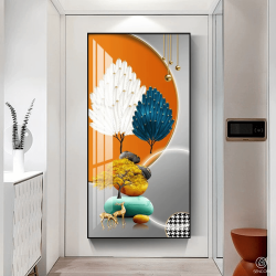 Tranh Phòng Khách Nghệ Thuật Hiện Đại SC00278