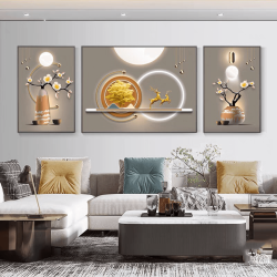 Tranh  Phòng Khách Nghệ Thuật Hiện Đại SC00125