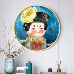 Tranh Phòng Khách Nghệ Thuật Hiện Đại SC00183