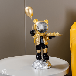 Gấu BearBrick, Khay để đồ , Khay đựng đồ hình Gấu BearBrick Mã 082