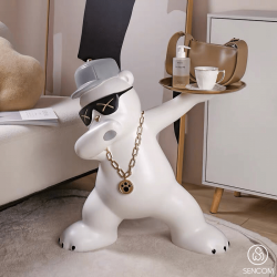 Gấu BearBrick, Khay để đồ , Khay đựng đồ hình Gấu BearBrick Mã 065