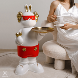 Gấu BearBrick, Khay để đồ , Khay đựng đồ hình Gấu BearBrick Mã 086