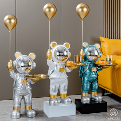 Gấu BearBrick, Khay để đồ , Khay đựng đồ hình Gấu BearBrick Mã 071