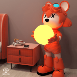 Alternative view of Gấu BearBrick, Khay để đồ , Khay đựng đồ hình Gấu BearBrick Mã 0103