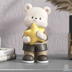 Gấu BearBrick, Khay để đồ , Khay đựng đồ hình Gấu BearBrick Mã 0109