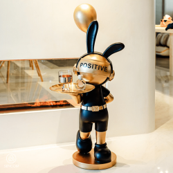 Gấu BearBrick, Khay để đồ , Khay đựng đồ hình Gấu BearBrick Mã 097