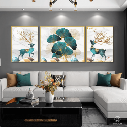 Alternative view of Tranh  Phòng Khách Nghệ Thuật Hiện Đại SC0049